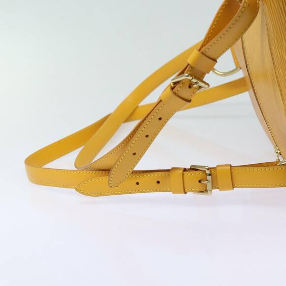 LOUIS VUITTON Epi Mabillon Backpack Yellow M52239 - Picture 9 of 16
